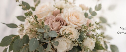 Illustrative concept image of a soft garden bouquet
