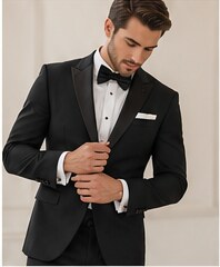 Concept image of a man wearing a tuxedo